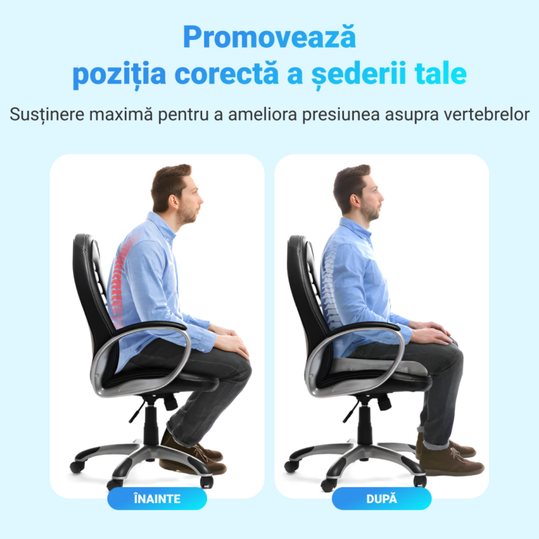 Pernă ergonomică pentru șezut 1+1 GRATIS - imagine 3