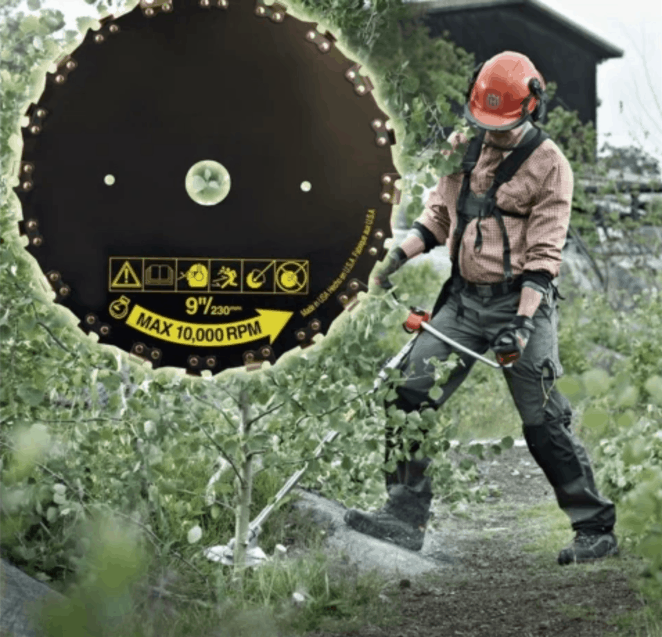 Disc šentru tăiat iarba - imagine 3