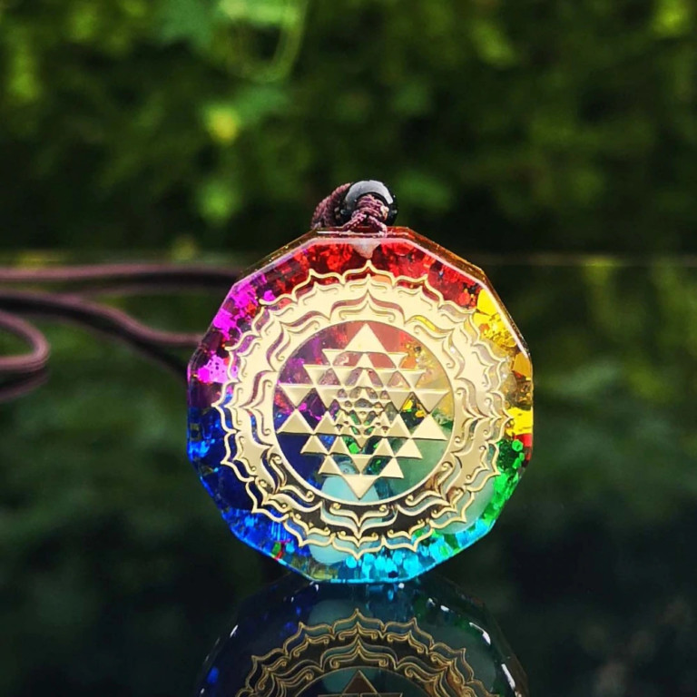 SRI YANTRA ORGONICA - imagine 2