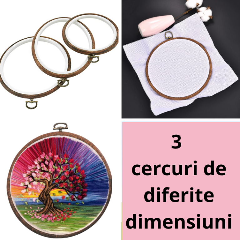 Set de broderie cu 32 de accesorii - imagine 4