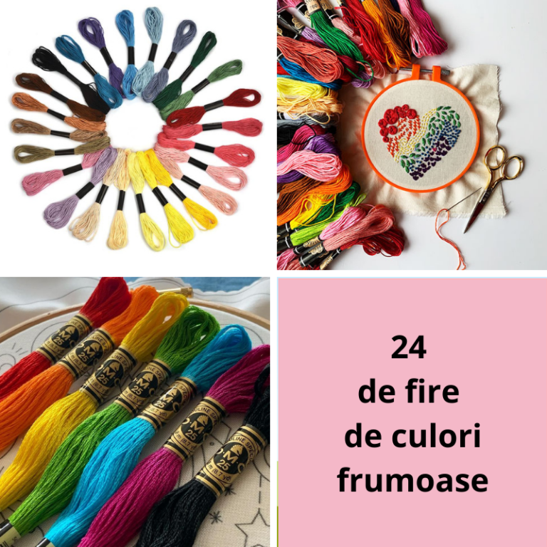 Set de broderie cu 32 de accesorii - imagine 3