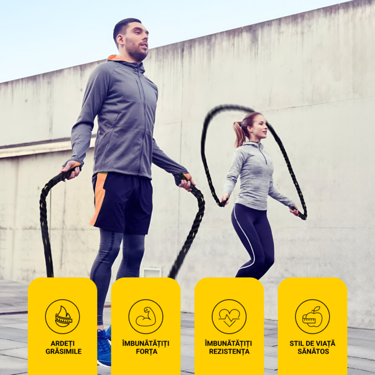 MUSCLEBUDDY®️ Coarda cu greutati - imagine 4
