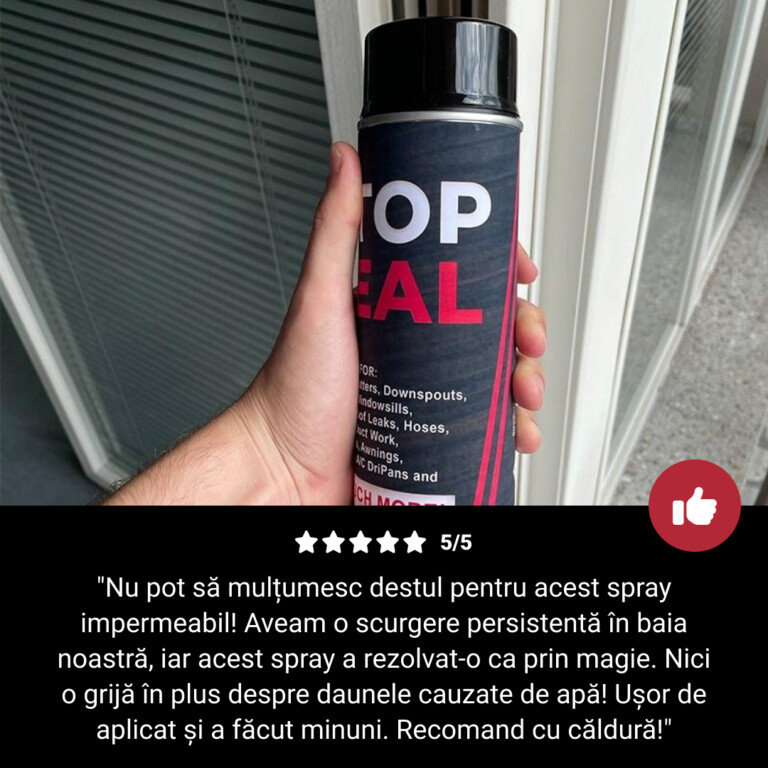 SPRAY CU SOLUTIE REZISTENTA LA APA - imagine 5