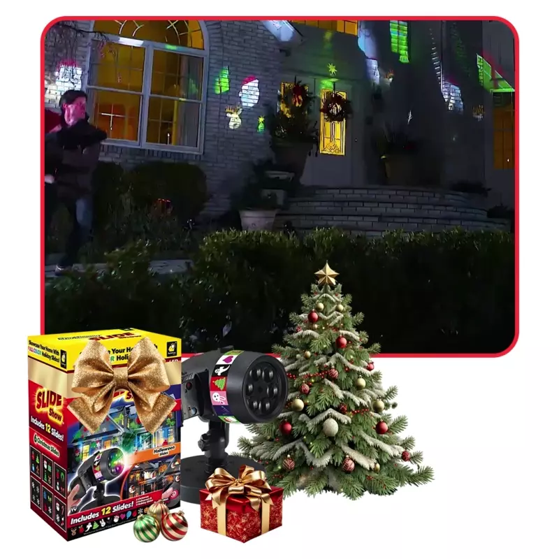 Proiector Laser Luminițe de Crăciun