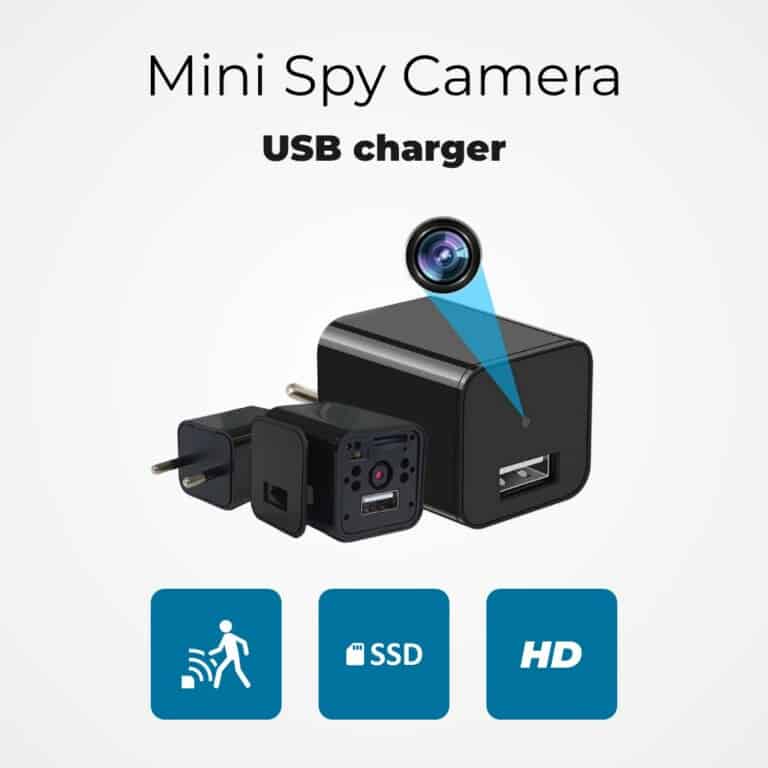 Încărcător USB cu Cameră Spion - imagine 2
