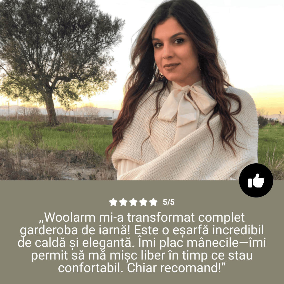 CozyWrap™ – Eșarfa 2-în-1 care se transformă într-un pulover - imagine 7