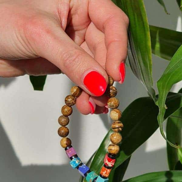 BBrățară Chakra cu Pietre Naturale - imagine 4