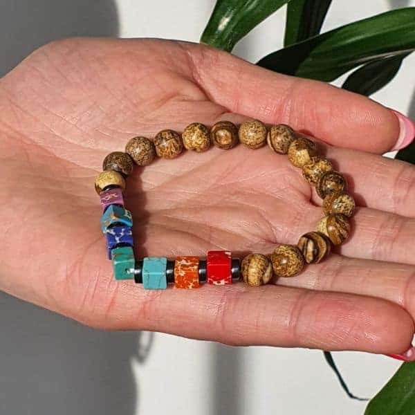 BBrățară Chakra cu Pietre Naturale - imagine 3