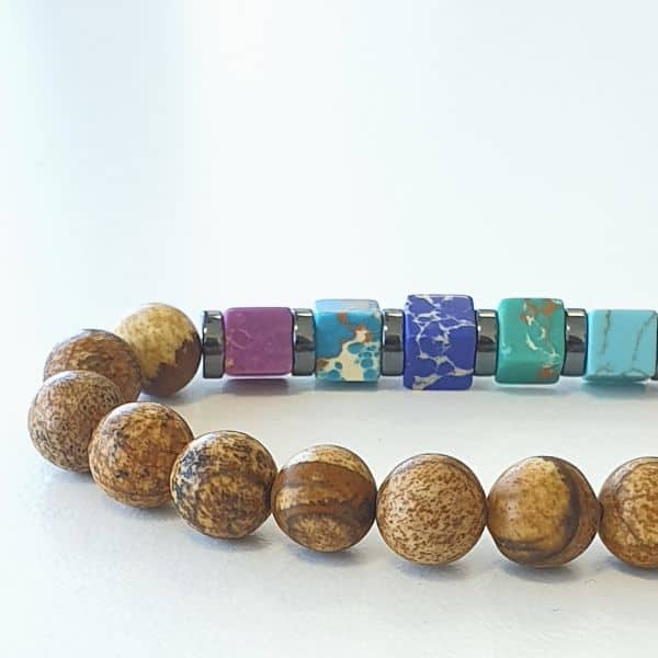 BBrățară Chakra cu Pietre Naturale - imagine 2