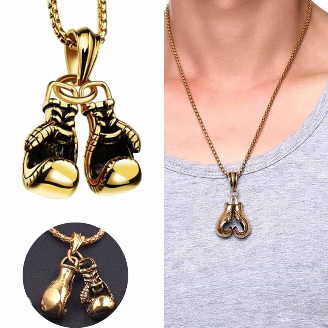 Colier cu mănuși de box