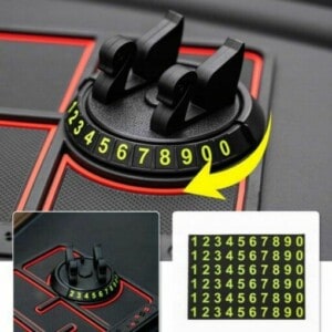 Alternative view of Covoraș pentru Telefon Multifuncțional Antiderapant pentru Mașină