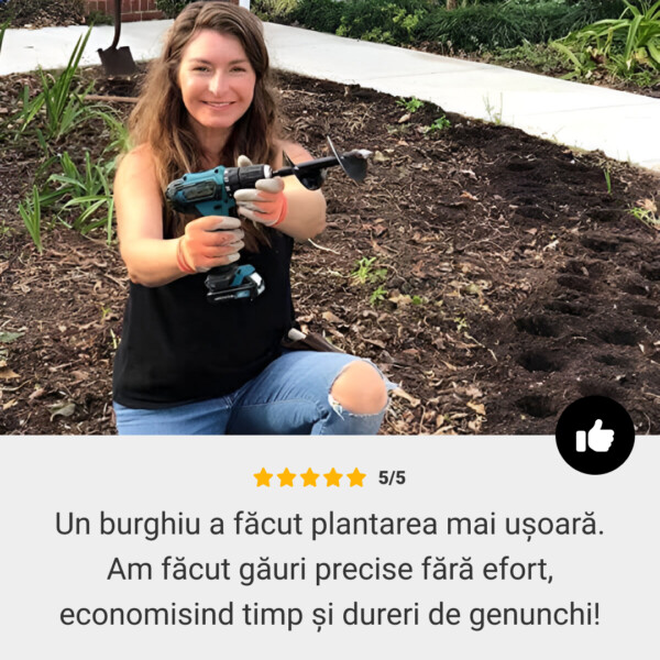 Burghiu tip melc de grădinărit - imagine 5