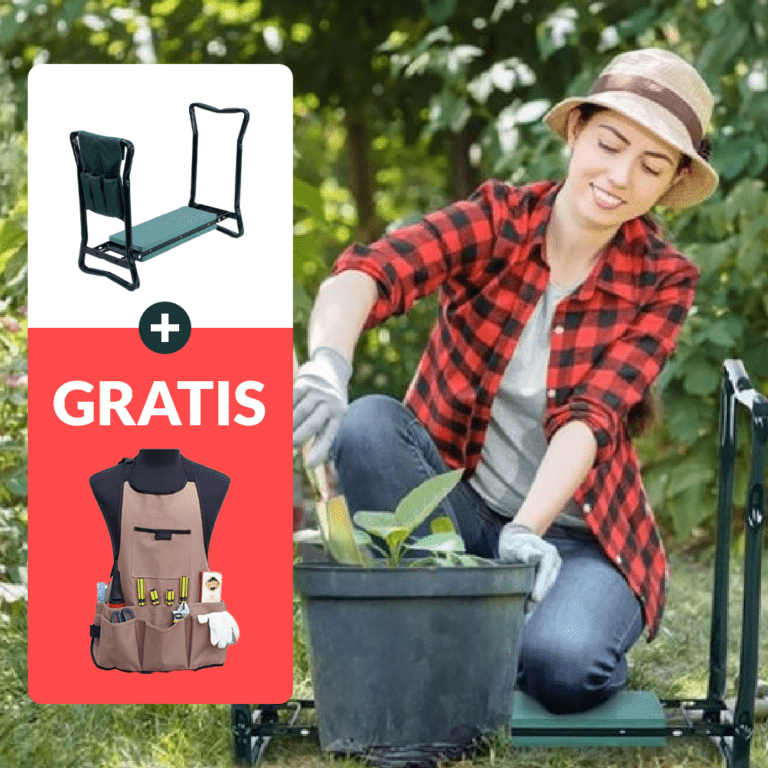 Scaun multifuncțional pentru grădinărit + Curea specială pentru scule de grădinărit - Gratuit