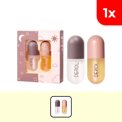 1x BULKLIPS Set pentru evidențierea buzelor cu ghimbir și mentă