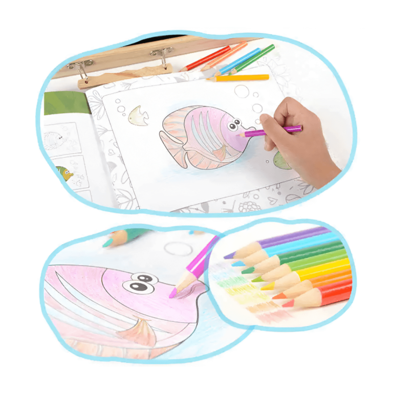 SET DE PICTURĂ ŞI DESEN + GRATUIT o carte de colorat! - imagine 2