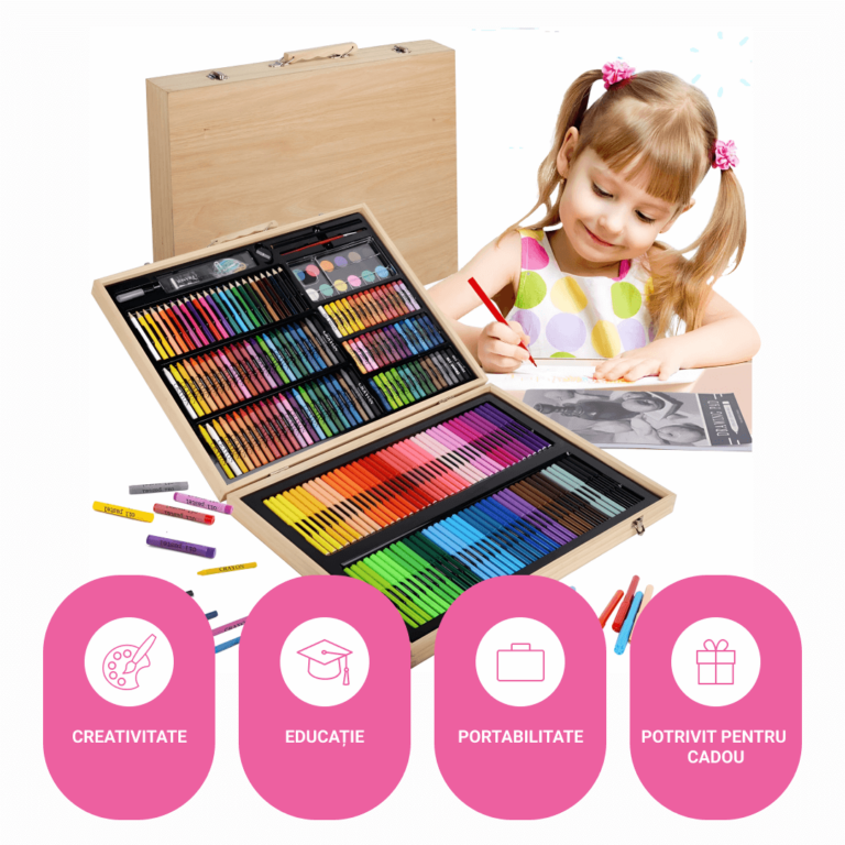 SET DE PICTURĂ ŞI DESEN + GRATUIT o carte de colorat! - imagine 5