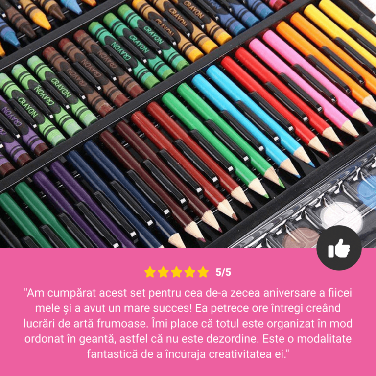 SET DE PICTURĂ ŞI DESEN + GRATUIT o carte de colorat! - imagine 6