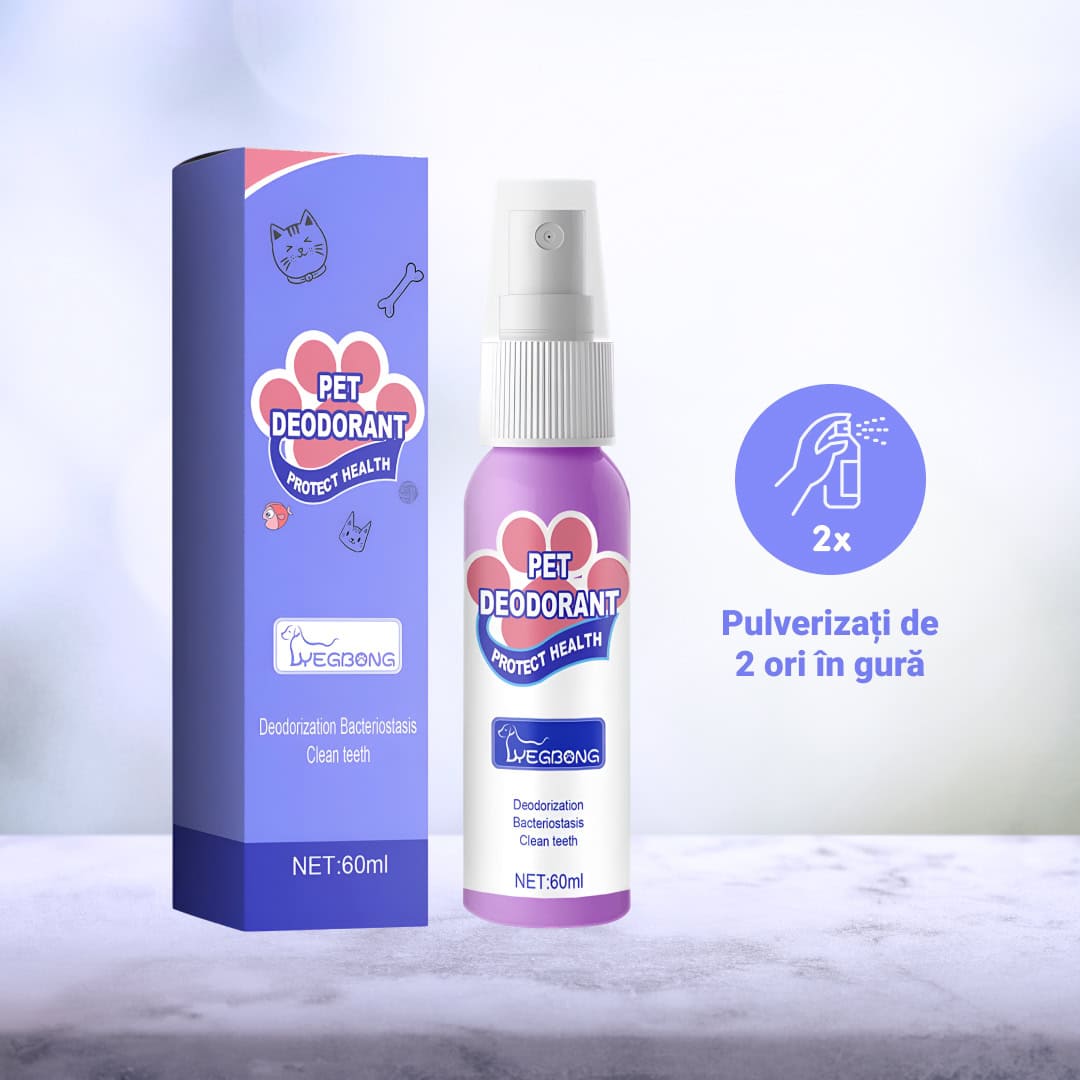 SPRAY DENTAL PENTRU ANIMALE 1+1 GRATIS - imagine 4