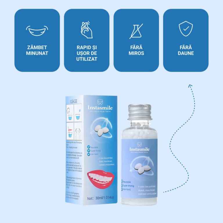 INSTASMILE KIT DE REPARARE A DINȚILOR - imagine 5