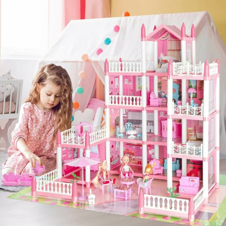 DreamVilla™ Vila jucărie pentru Prințese - imagine 4