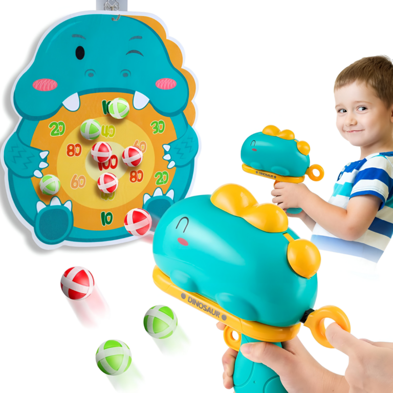 JOC CU ȚINTĂ ȘI BILE LIPICIOASE – DINOSAUR™