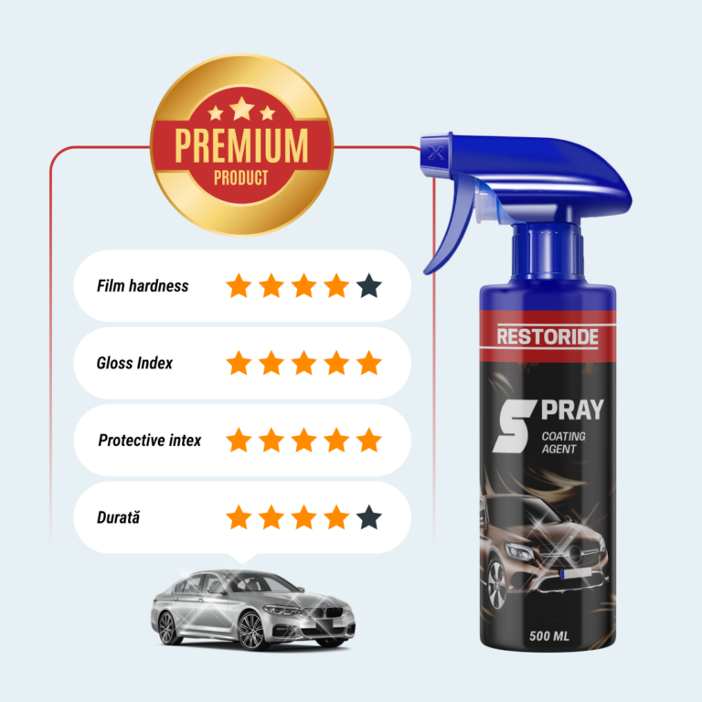 RESTORIDE - Spray pentru protejarea pieselor auto din metal și sticlă - imagine 5