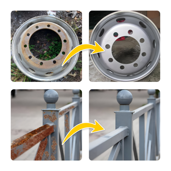 RUST PAINT™ SOLUȚIE PENTRU ÎNDEPĂRTAREA RUGINEI– ​​300-500ML - imagine 2