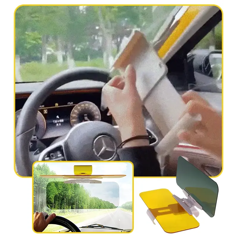 VISORSHIELD™ VIZOR ANTI-ORBIRE PENTRU MAȘINĂ ÎMPOTRIVA RAZELOR UV ȘI A SOARELUI