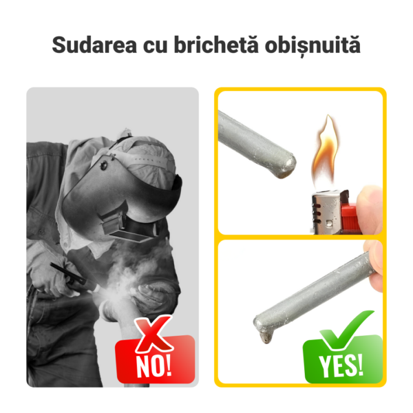 BRAZERODS™ TIJE DIN ALUMINIUM PETRU SUDURĂ SAU BRAZARE - 3+3 GRATIS! - imagine 2