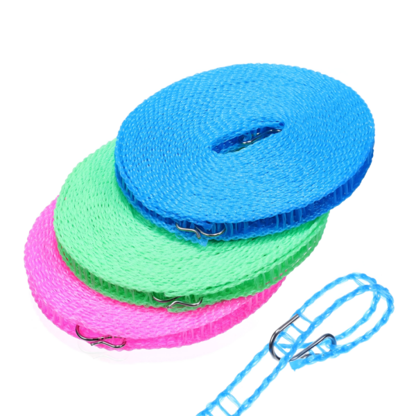 DRYLINES™ FRÂNGHII DIN NYLON PENTRU USCAREA RUFELOR 5M - 2+1 gratis! - imagine 3