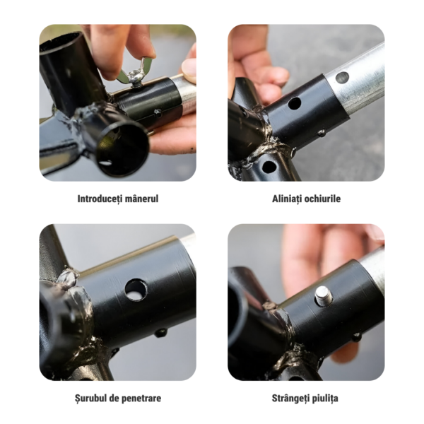 UNEALTĂ MULTIFUNCȚIONALĂ PENTRU GRĂDINĂ MULTI-X™ + Mâner ergonomic GRATIS! - imagine 6