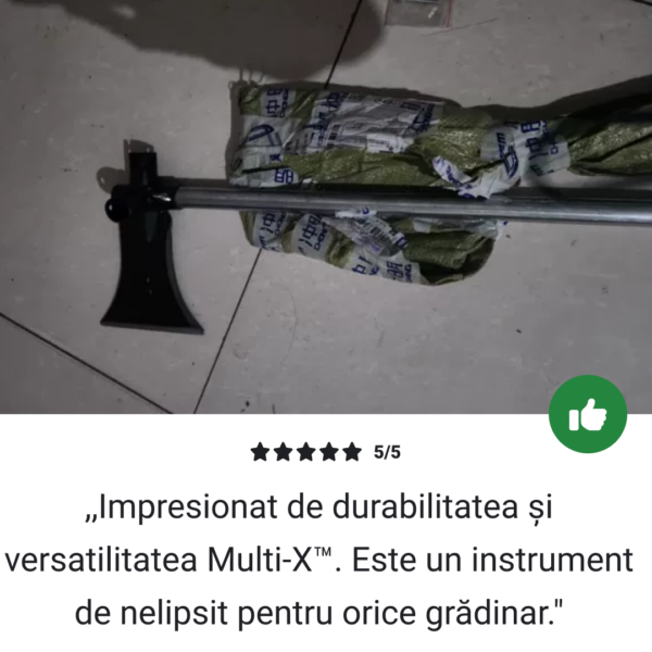 UNEALTĂ MULTIFUNCȚIONALĂ PENTRU GRĂDINĂ MULTI-X™ + Mâner ergonomic GRATIS! - imagine 7