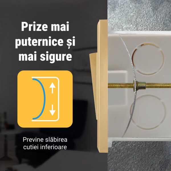 TIJE CORECTIVE PENTRU PRIZE DE PUTERE – PACHET DE 20 (+20 ȘURUBURI) REMEROD™ - imagine 2