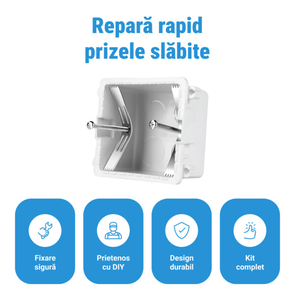 TIJE CORECTIVE PENTRU PRIZE DE PUTERE – PACHET DE 20 (+20 ȘURUBURI) REMEROD™ - imagine 3