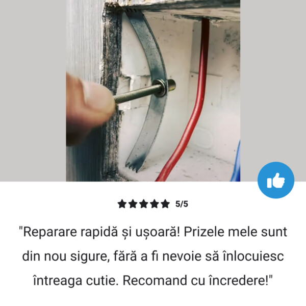 TIJE CORECTIVE PENTRU PRIZE DE PUTERE – PACHET DE 20 (+20 ȘURUBURI) REMEROD™ - imagine 6