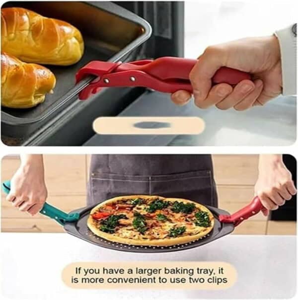 Cleme Anti-Opărire Pentru Bucătărie – 2 bucăți HotClipz™ - imagine 9