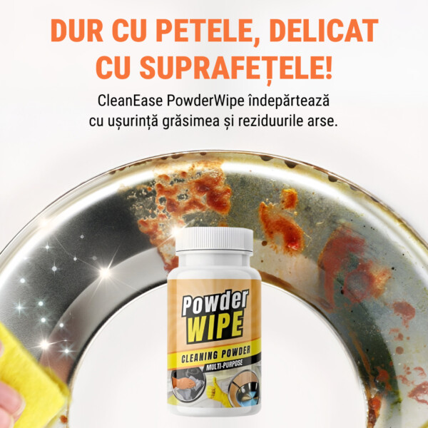 CleanEase – Pudră de Curățat Multiuzară Puternică - imagine 3