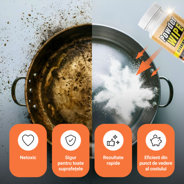 CleanEase – Pudră de Curățat Multiuzară Puternică - imagine 6