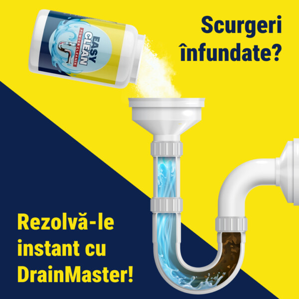 DrainMaster - Detergent pentru Chiuvete și Scurgeri - imagine 3
