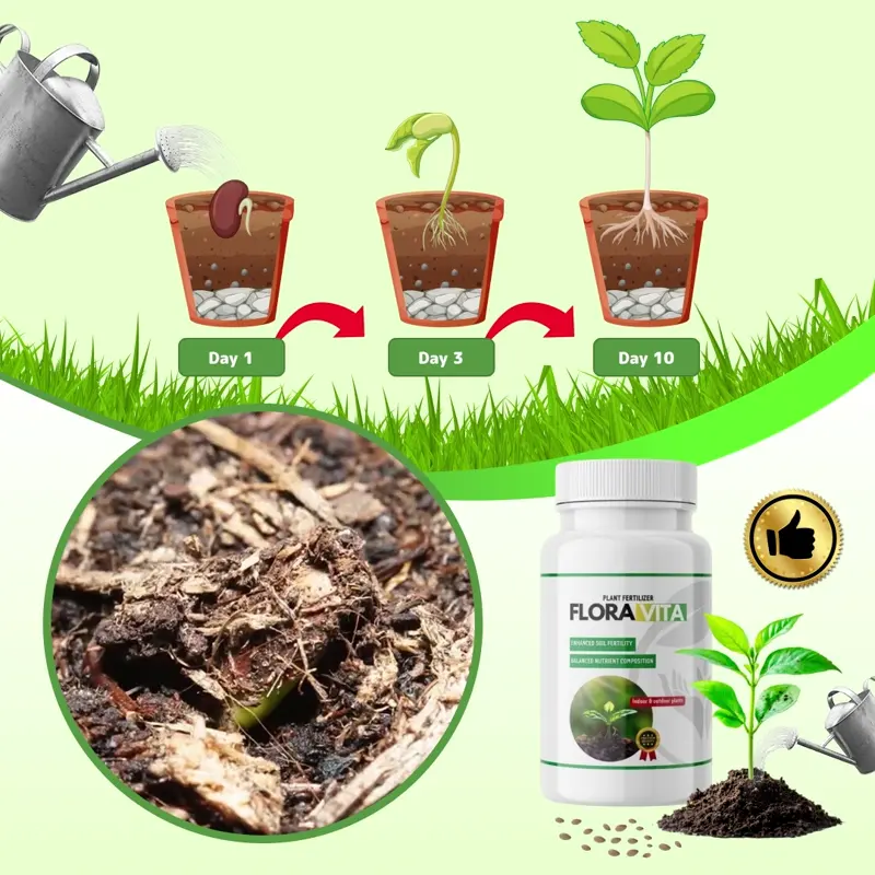 FloraVita™ – Îngrășământ pentru Plante în Toamnă și Iarnă