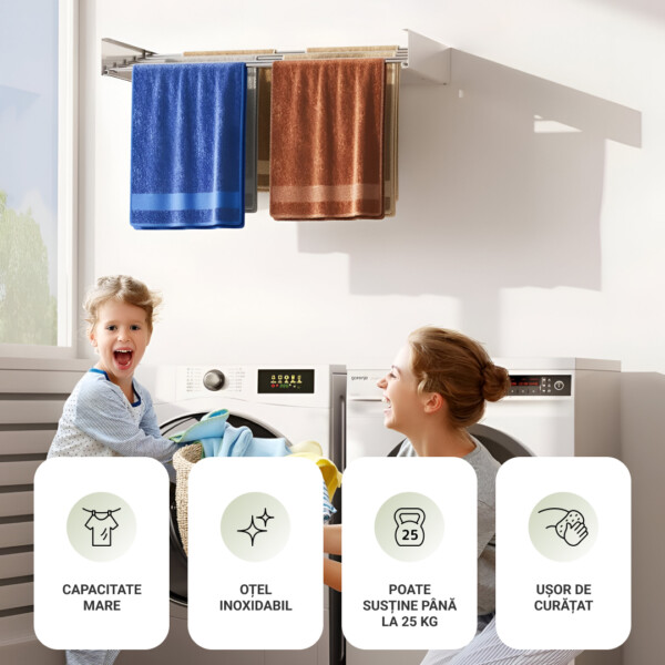 NINJARACK™ SUPORT DE USCARE RABATABIL DE PERETE - imagine 5