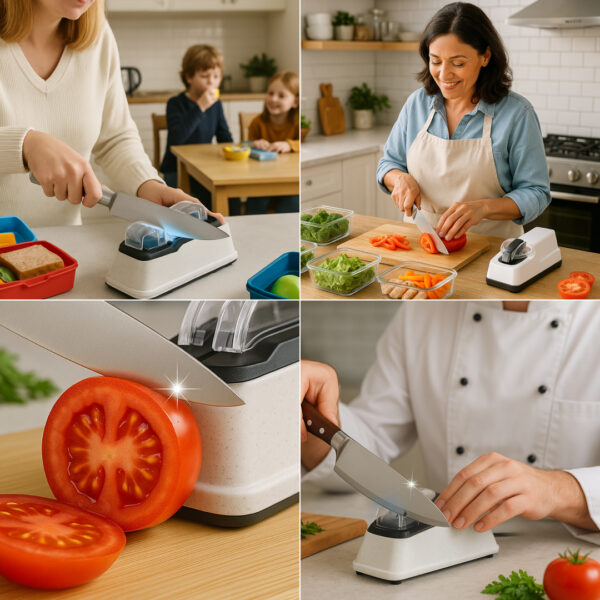 RAZORKNIFE™ APARAT ELECTRIC PENTRU ASCUȚIT CUȚITE - imagine 5