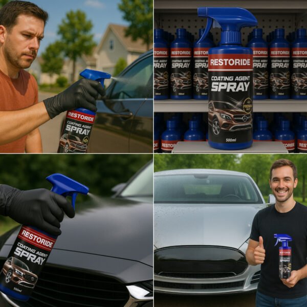 RESTORIDE - Spray pentru protejarea pieselor auto din metal și sticlă - imagine 6