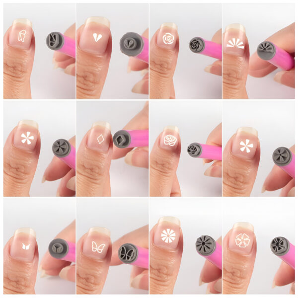 NAILGENIUS™ – Set de Stilouri pentru Nail Art - imagine 3