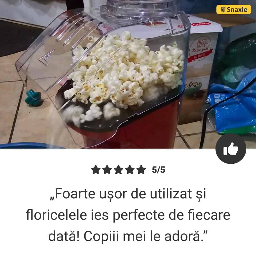 Snaxie™ - Mașină de Popcorn - imagine 7