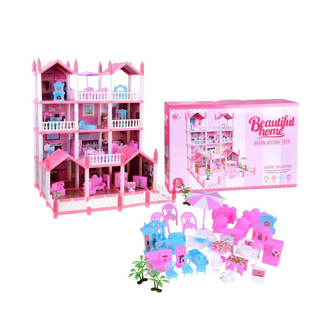 DreamVilla™ – Vila de jucărie a prințesei - imagine 4