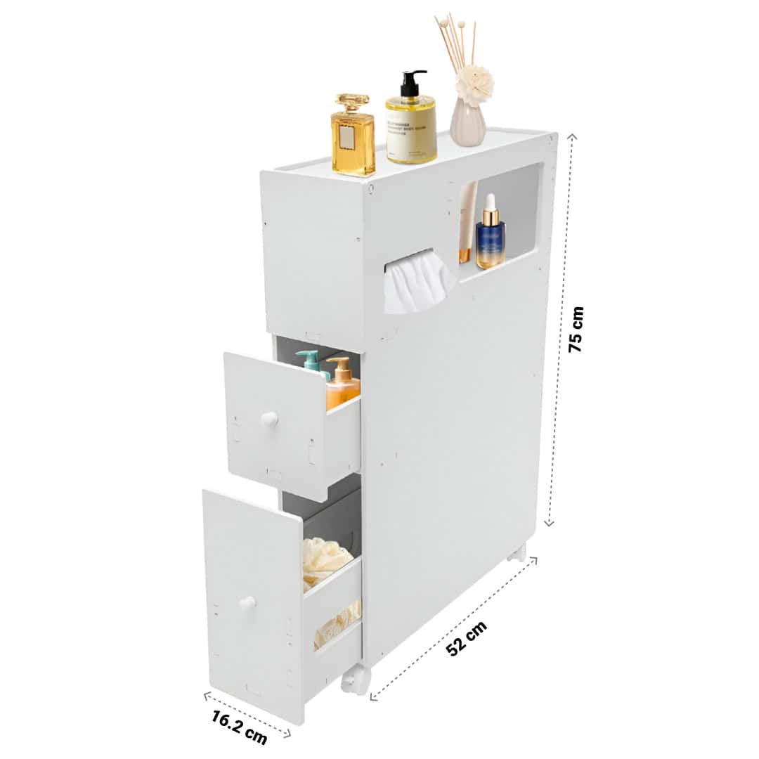 CornerEase™ - Dulap de Colț Subțire pentru Baie - imagine 6