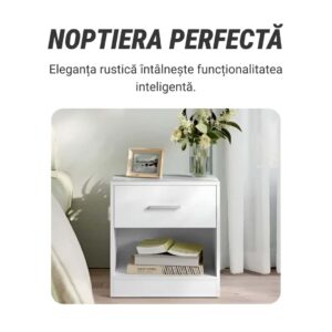 Alternative view of NovaCasa™ – Noptieră Inteligentă cu Compartiment Ascuns