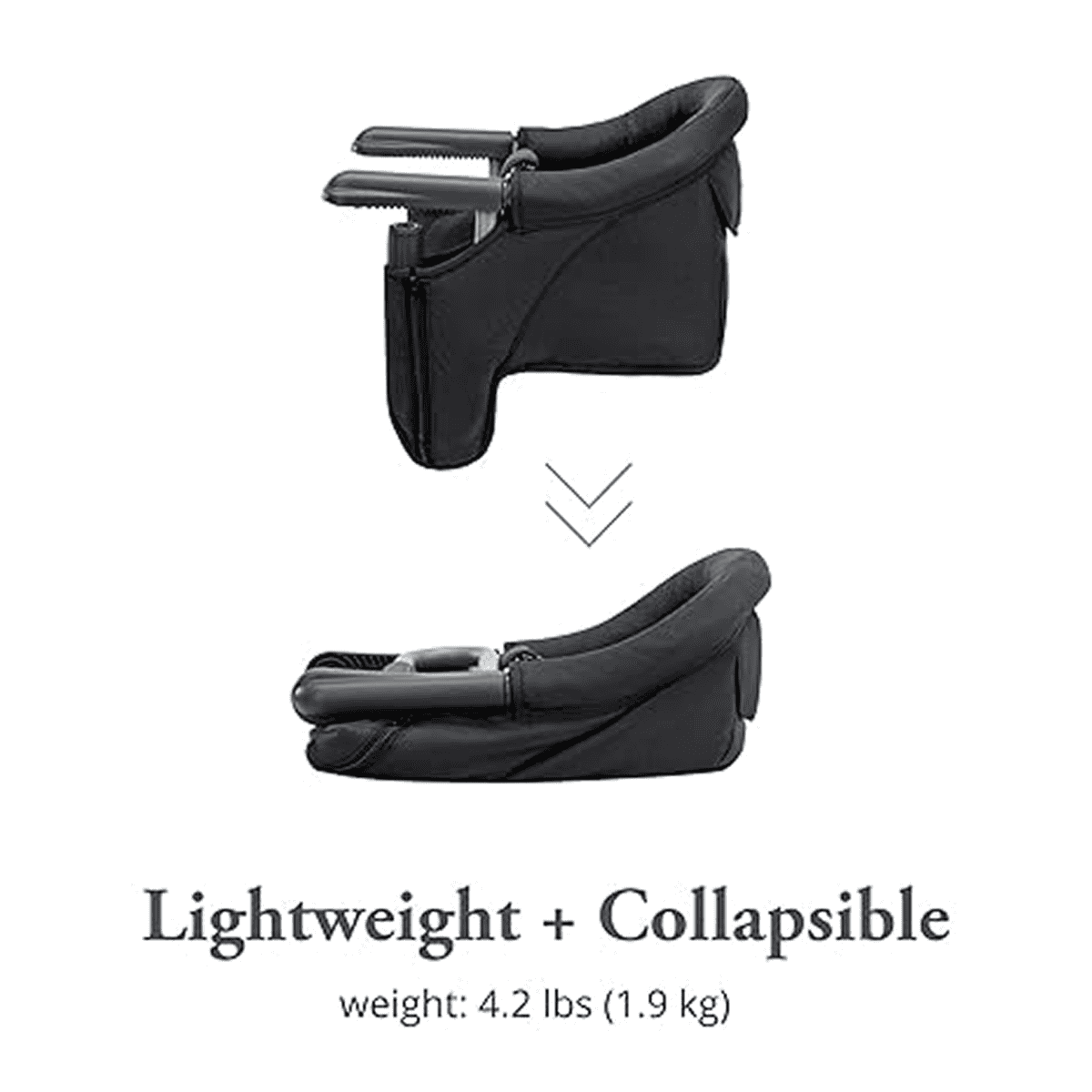 Aurevo™ - Scaun de masă portabil cu tavă - imagine 5